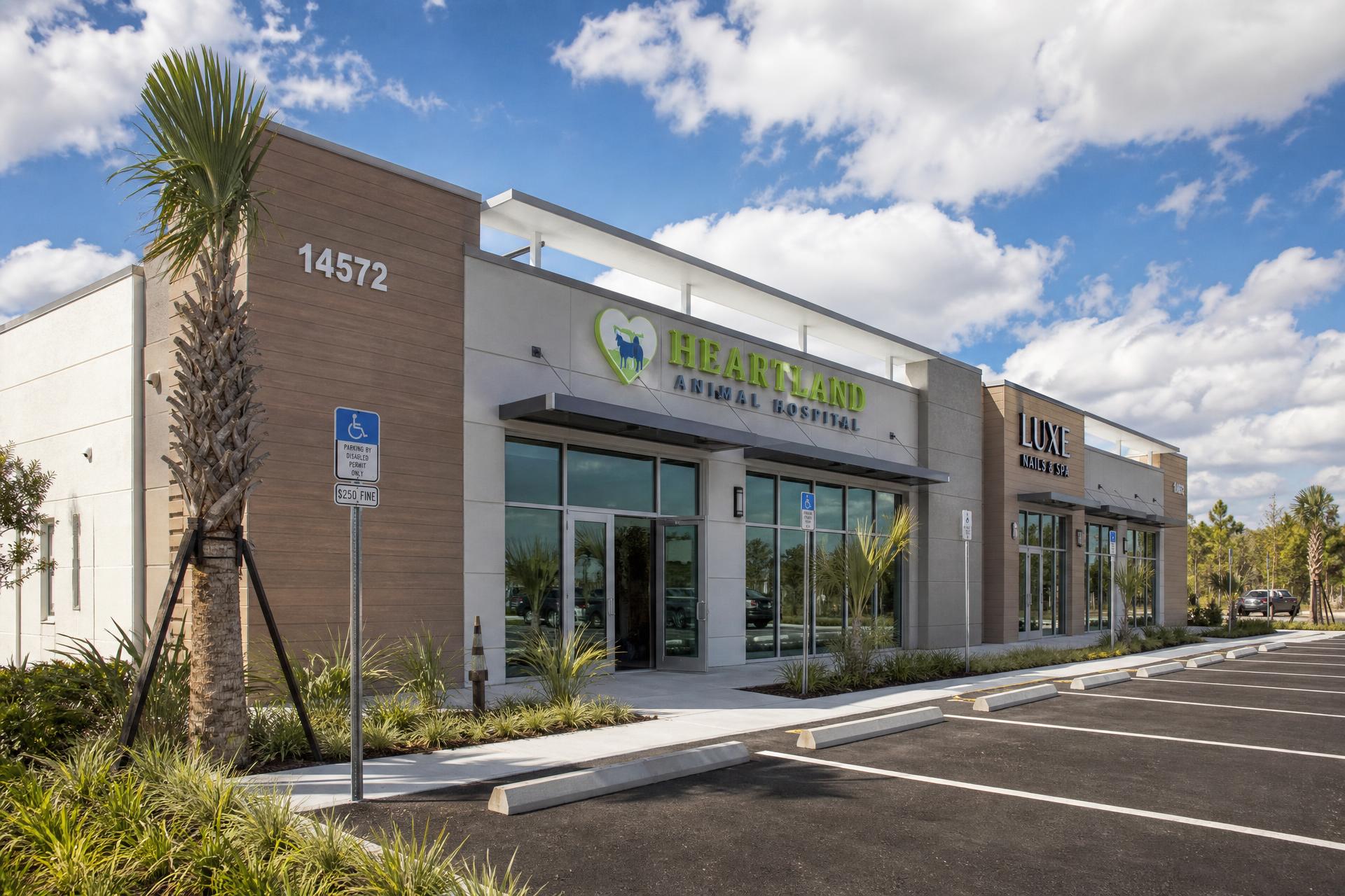 Commercial office building constructed and renovated in Central Florida