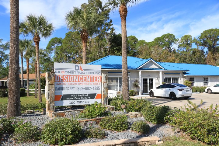 DA Construction showroom for Commercial Contractor Sanford FL customers